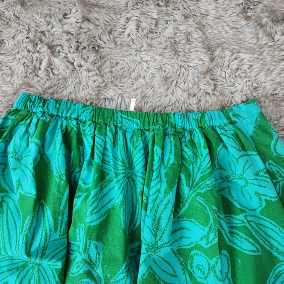 Free‎ People Copa Cabana 2 Piece Skirt Set In Teal Combo Women's Size XL - Picture 7 of 15